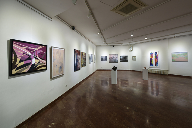 После Братиславе, Пуле, Скопља, Требиња, изложба Ефемерност пред Београђанима: Дела која зраче и ван наших граница